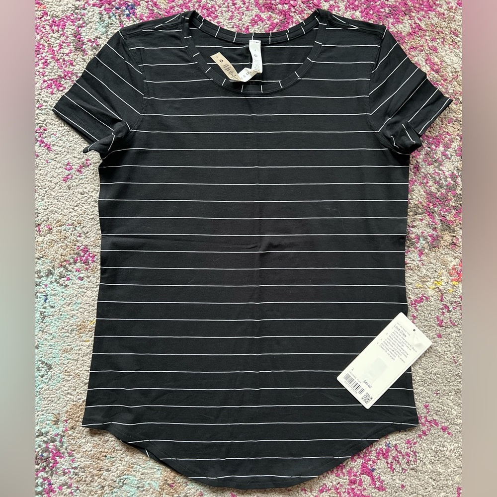 Lululemon Striped Love Crew Tee, size 4